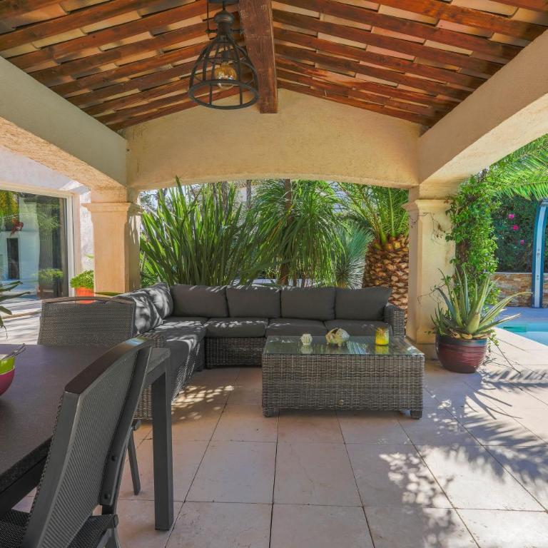 Maison avec piscine Soleil d'Azur - Villa - Vue sur Jardin - 30