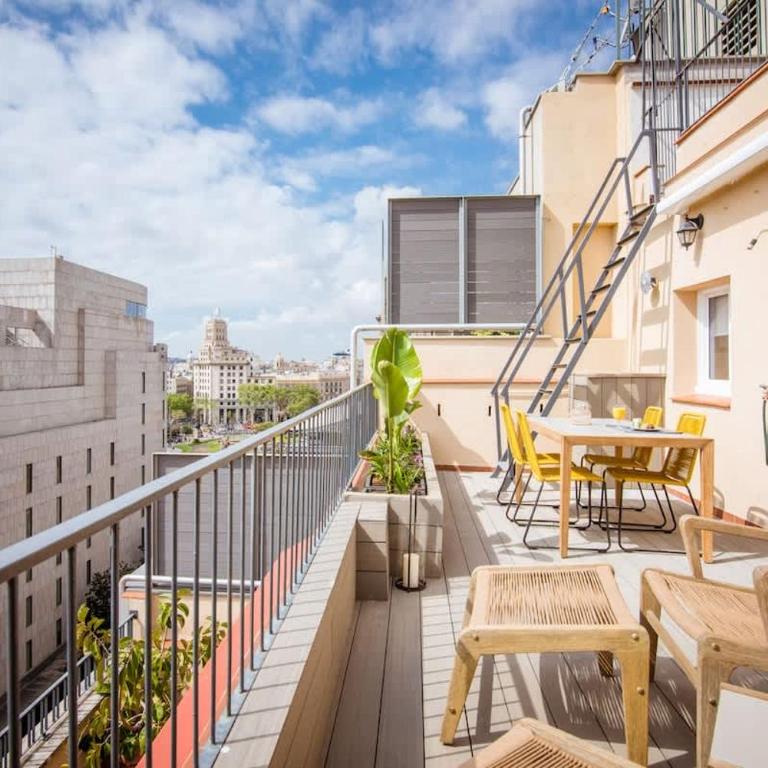Central penthouse with terrace Placa Catalunya III - Apartamento - 8