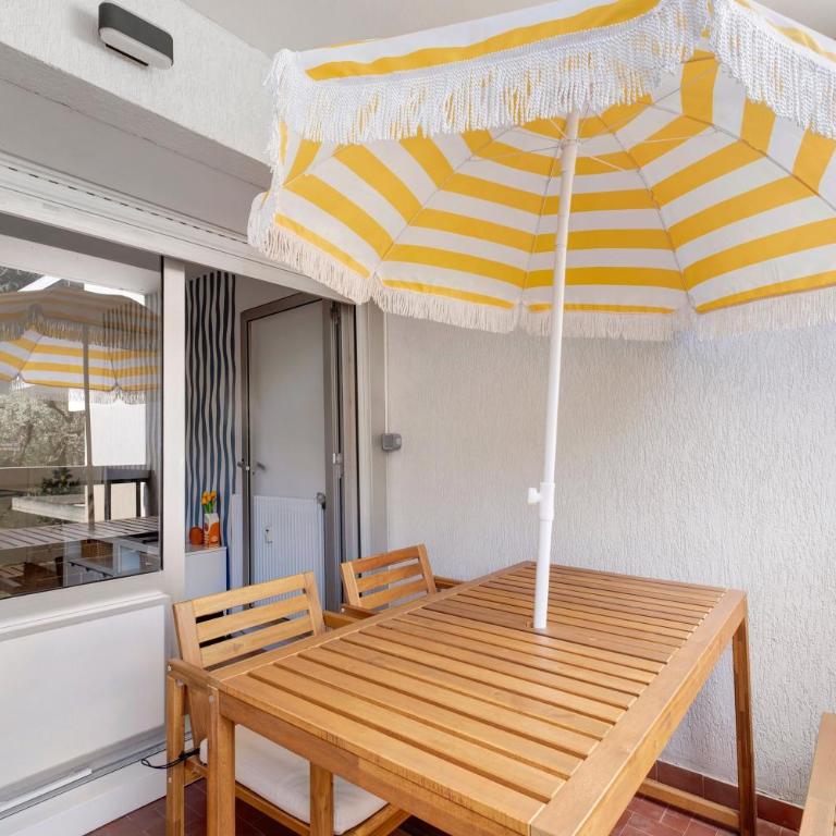 Appartement cosy à Antibes-Piscine - Appartement 1 Chambre - Vue sur Jardin - 14