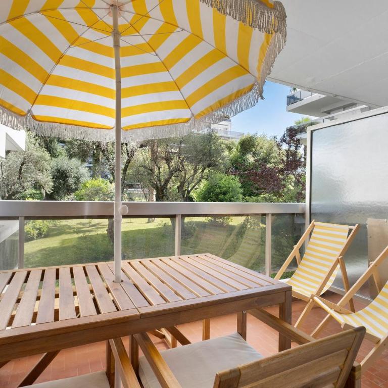 Appartement cosy à Antibes-Piscine - Appartement 1 Chambre - Vue sur Jardin - 2