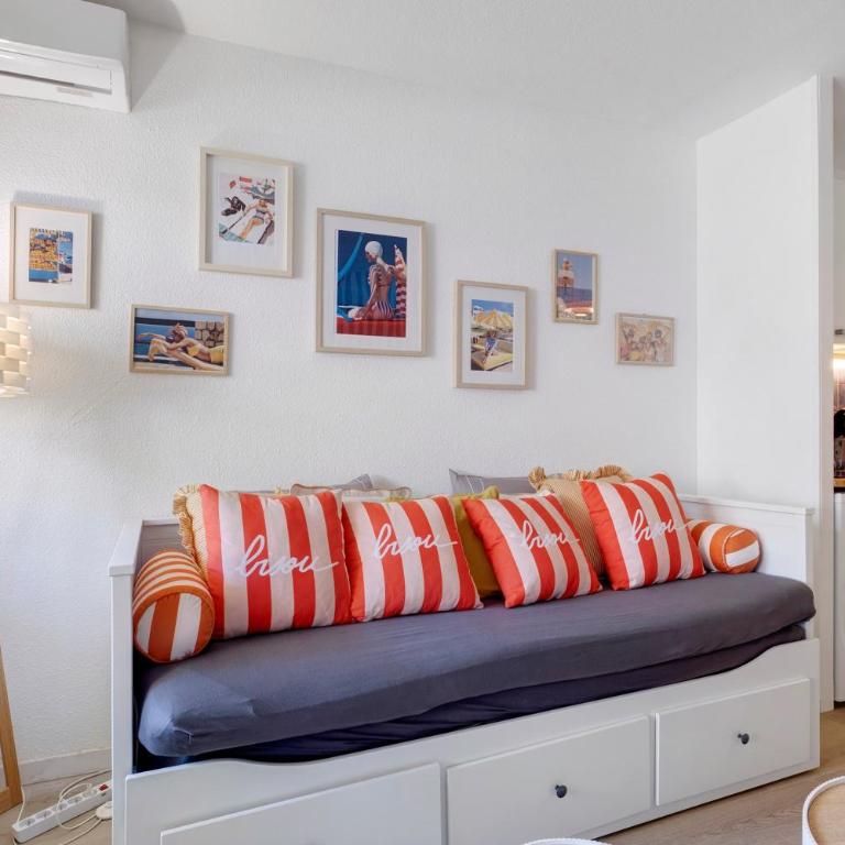 Appartement cosy à Antibes-Piscine - Appartement 1 Chambre - Vue sur Jardin - 15