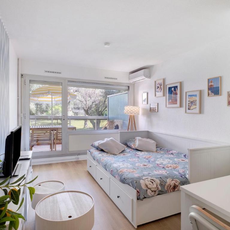 Appartement cosy à Antibes-Piscine - Appartement 1 Chambre - Vue sur Jardin - 20