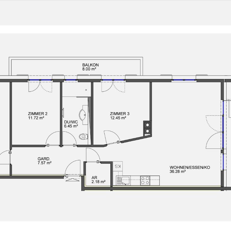 Alpin Park Matrei Apartment - Apartment mit 3 Schlafzimmern und Dusche - 11
