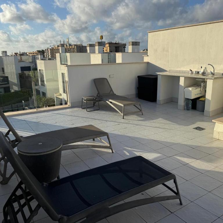Villa Tindra - Apartment mit Balkon - 8
