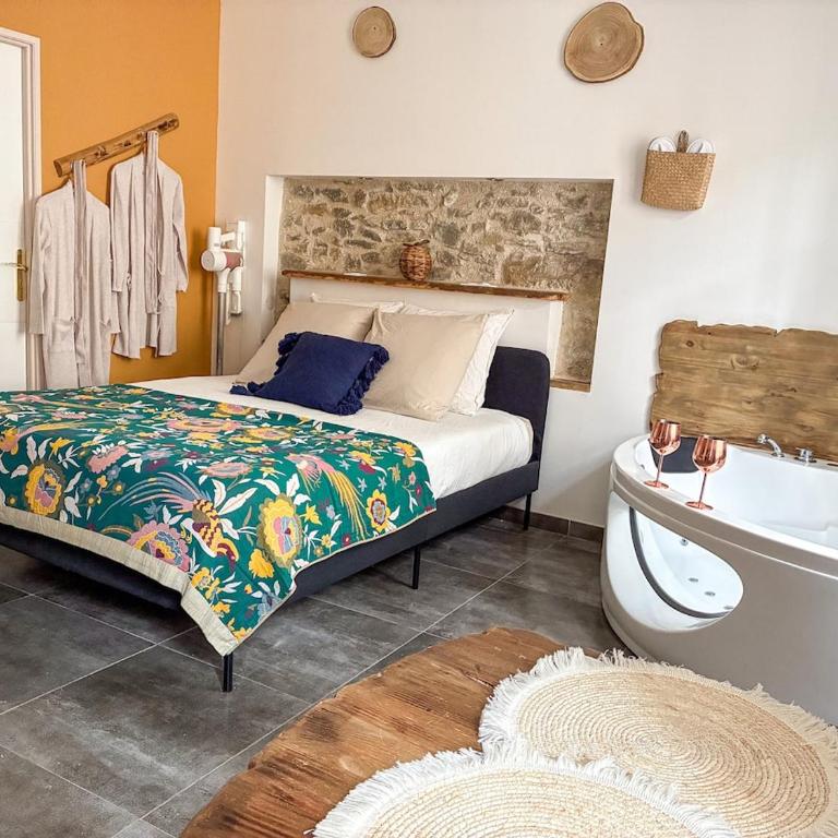 Le Rempart du Boudoir à Carcassonne - Apartment mit 1 Schlafzimmer - 3