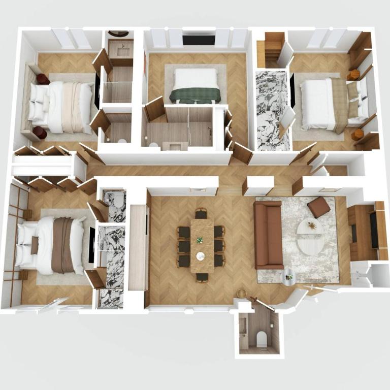 Saint Germain Luxury 4BR 8P with AC - Apartment - 37