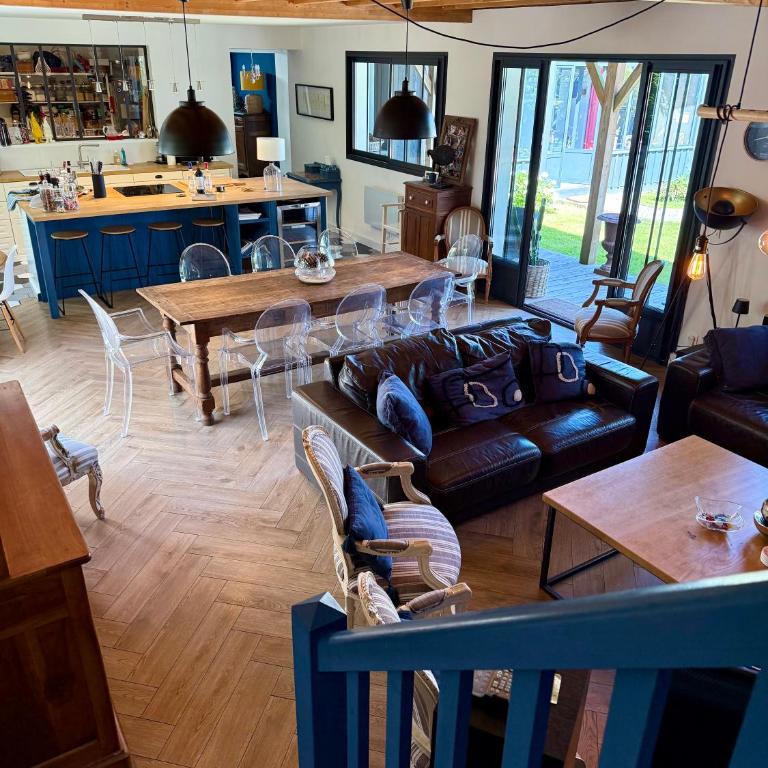Villa classée 4 étoiles linge inclus pour 7 nuits min piscine et jacuzzi Bassin d Arcachon - Villa con piscina privada - 12