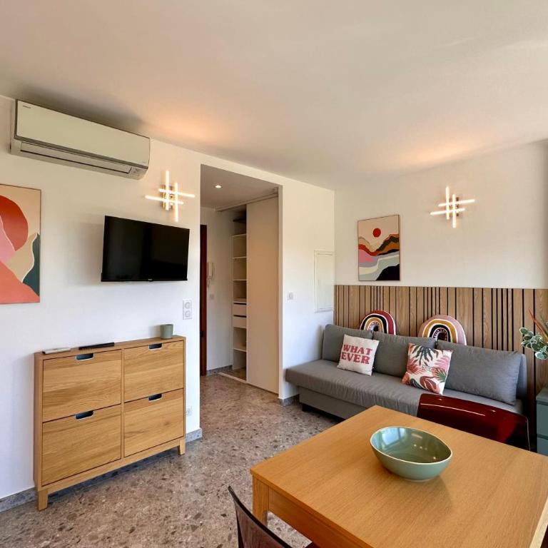 Studio sur la marina avec terrasse et piscine - Studio - 5