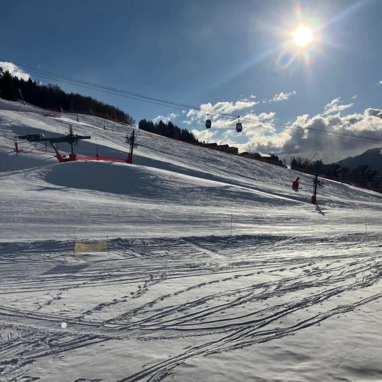Chalet de Montalbert 25C 4-6 pers ski in ski out - Apartment with Mountain View - 11