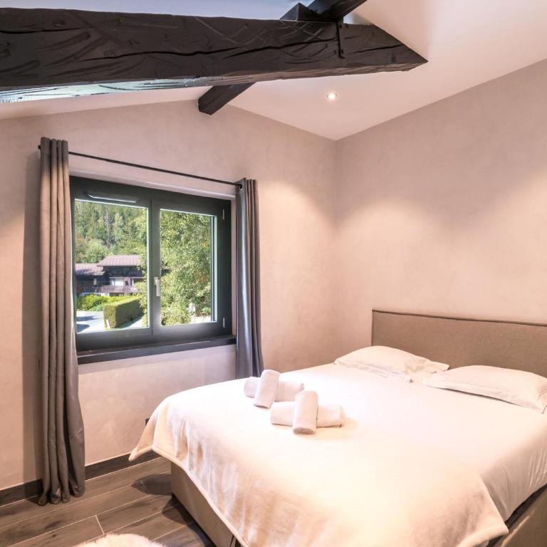 Demi-chalet familial à Chamonix - 8 pers, parking, WiFi - FR-1-343-227 - Apartment - 17