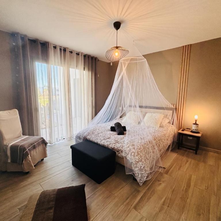 Villa Palmiers 5 min de la Mer, confortable 4 Personnes, parking free, - Two-Bedroom Villa - 7