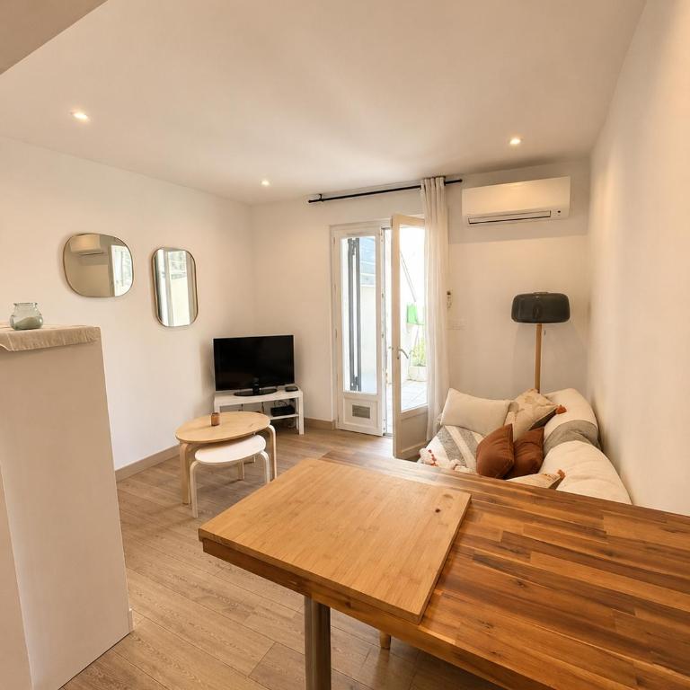 T2 Climatisé avec Parking Privé & Terrasse Canet-Plage - Appartement 1 Chambre - 5