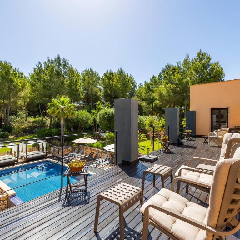 The Rooms No.8 Luxus Finca Es Reco - Villa - Vue sur Jardin - 28