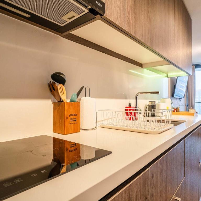 HOM I 1D1B, Calefaccion Central, Piscina temperada, WiFi, Estacionamiento - Apartment - 10