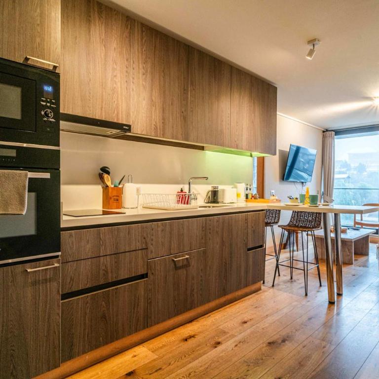 HOM I 1D1B, Calefaccion Central, Piscina temperada, WiFi, Estacionamiento - Apartment - 12