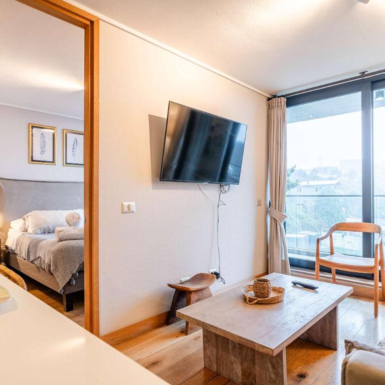 HOM I 1D1B, Calefaccion Central, Piscina temperada, WiFi, Estacionamiento - Apartment - 1