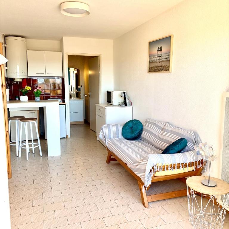 Studio 100m de la mer et port - One-Bedroom Apartment - 5