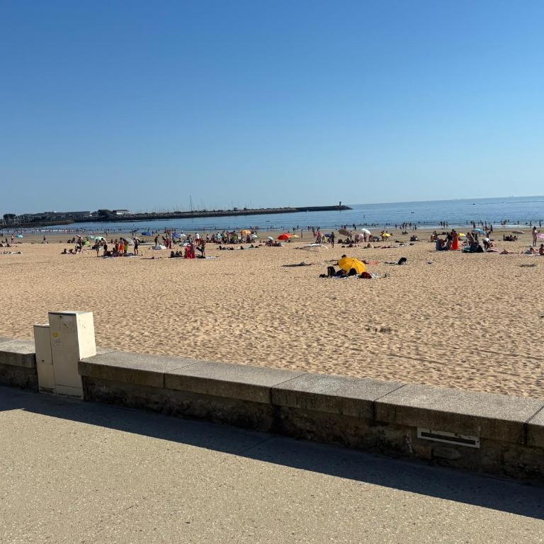 Face mer devant la plage des libraires terrasse Parking - One-Bedroom Apartment - 16