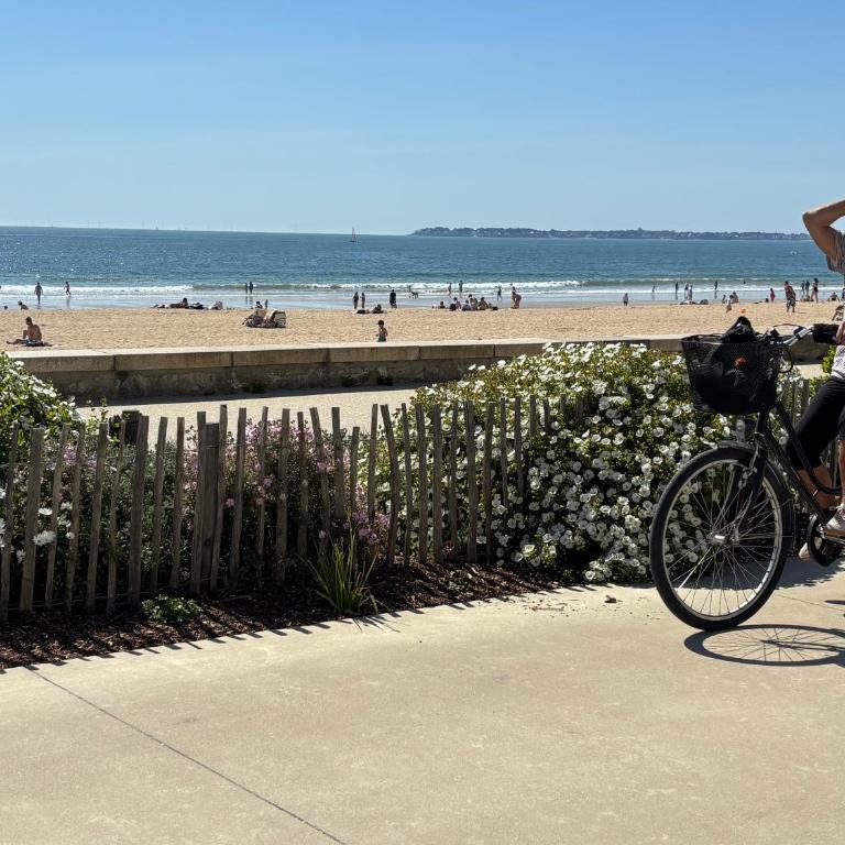 Face mer devant la plage des libraires terrasse Parking - One-Bedroom Apartment - 10