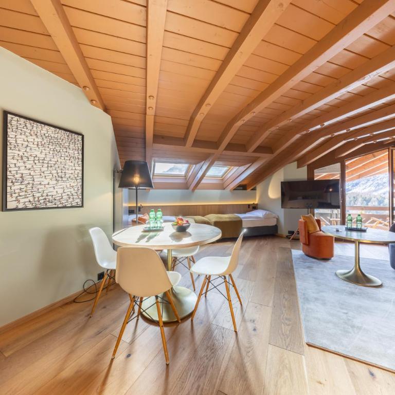 Hotel Rosatsch Residence - Premium Apartment L High Floor - 10