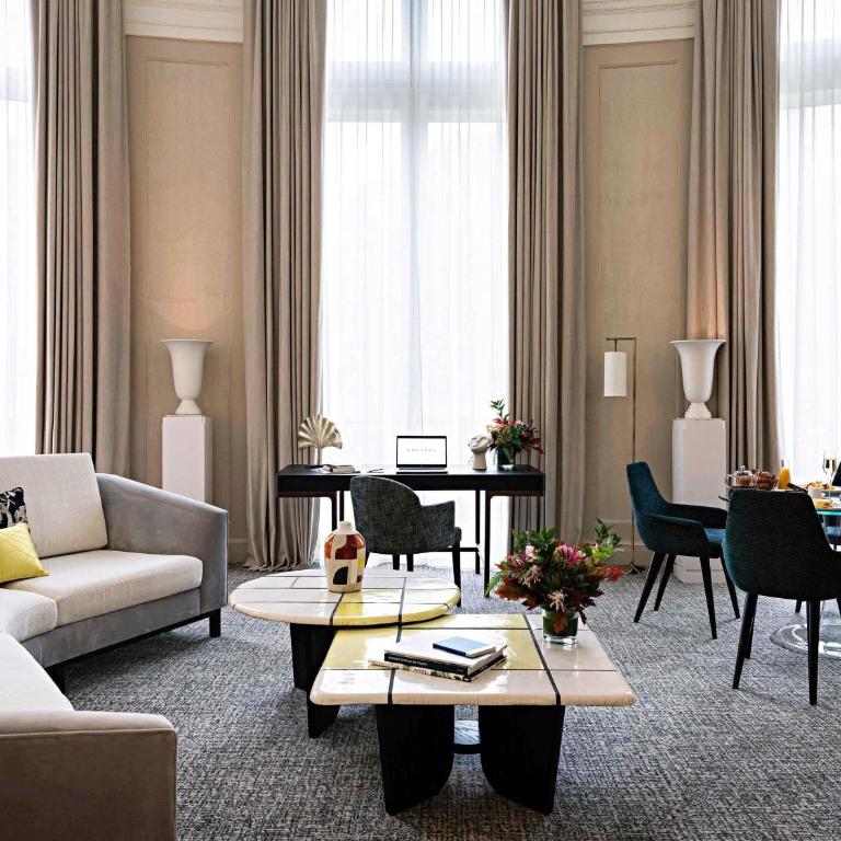 Sofitel Le Scribe Paris Opera - Suite d’Opéra avec Grand Salon Séparé et Bureau - Vue sur Boulevard - 4