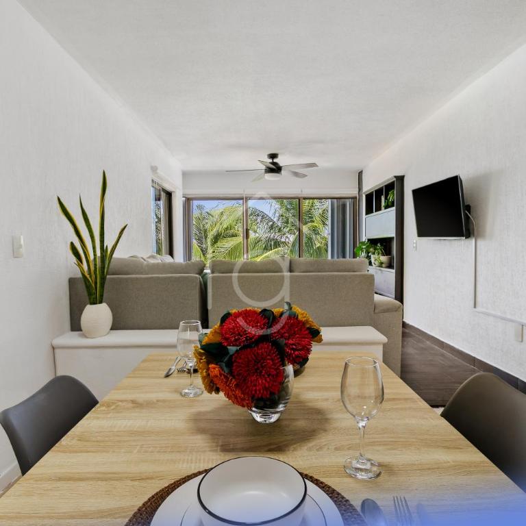 2B Condo Oceanview Cancun Hotel Zone - Apartment mit 2 Schlafzimmern - 27