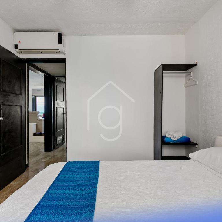 2B Condo Oceanview Cancun Hotel Zone - Apartment mit 2 Schlafzimmern - 13