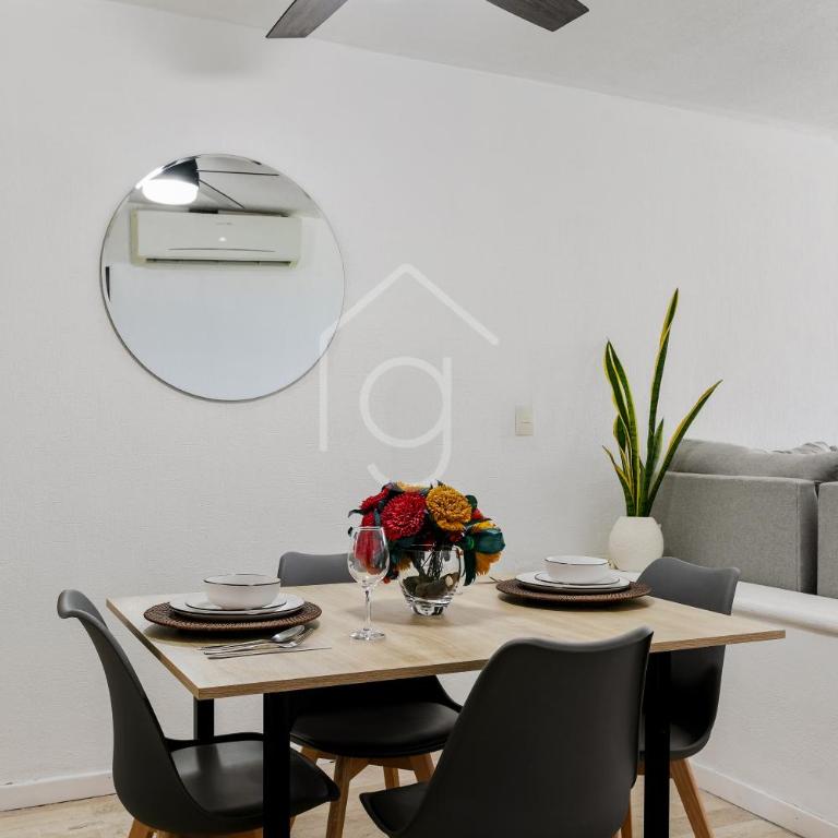 2B Condo Oceanview Cancun Hotel Zone - Apartment mit 2 Schlafzimmern - 10