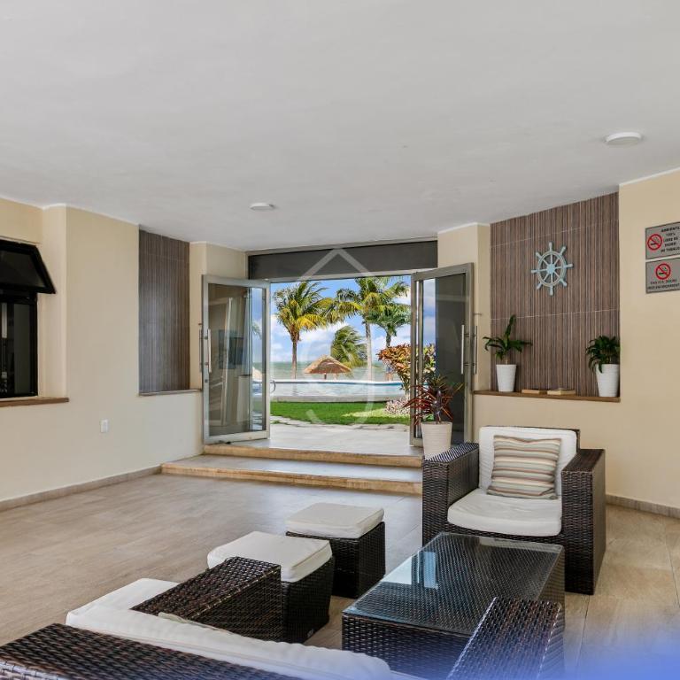 2B Condo Oceanview Cancun Hotel Zone - Apartment mit 2 Schlafzimmern - 7