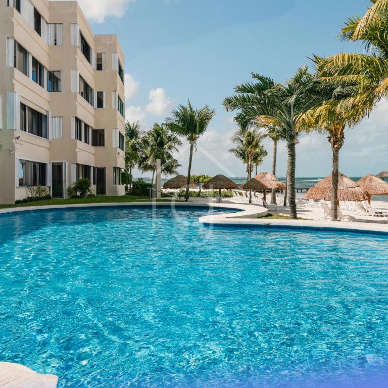 Beachfront 2B Condo Hotel Zone Cancun - Apartment mit 2 Schlafzimmern - 32