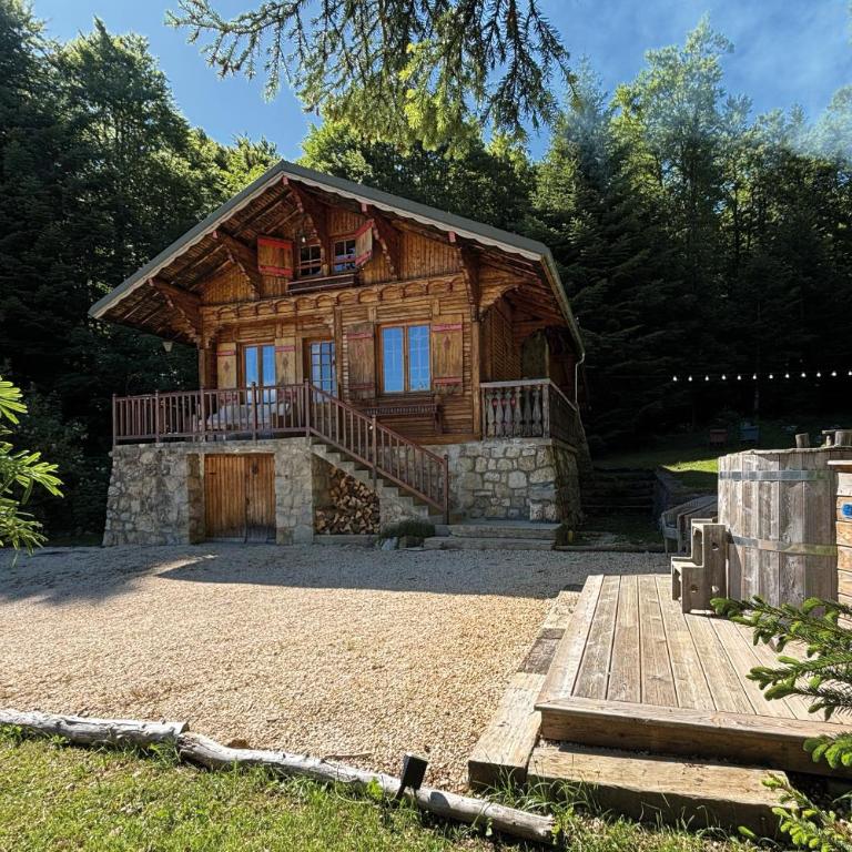 Chalet Clair Bois - La Féclaz avec bain nordique privé - Chalet - 1