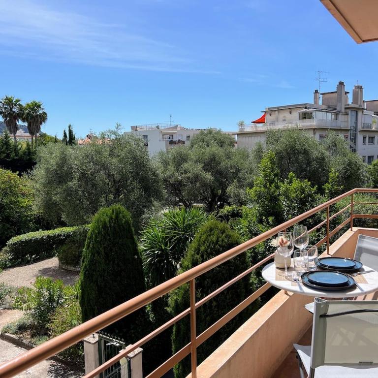 L'oliveraie Elisabeth - Cimiez - Appartement 1 Chambre avec Balcon - 17