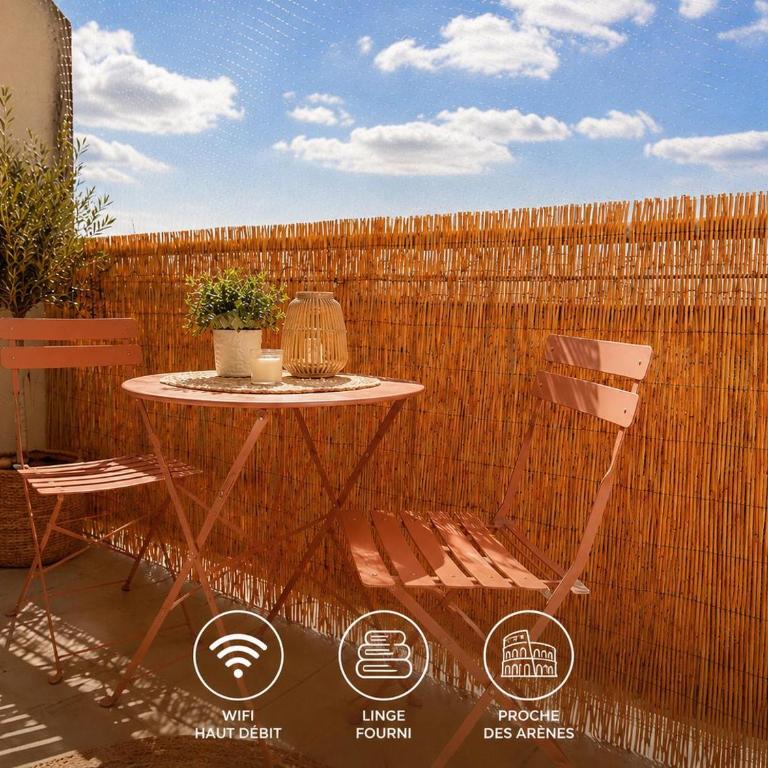 La maison du Voyageur - Centre Nîmes - climatisé - familial - Apartamento de 2 dormitorios - 1