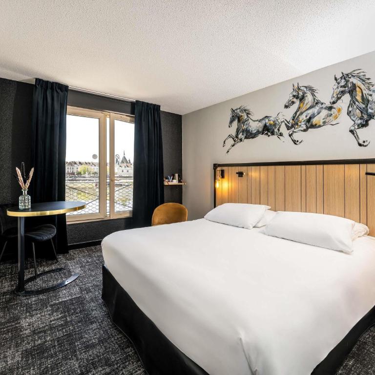 Mercure Bords de Loire Saumur - Chambre Lit Queen-Size Classique - Vue sur Fleuve - 3