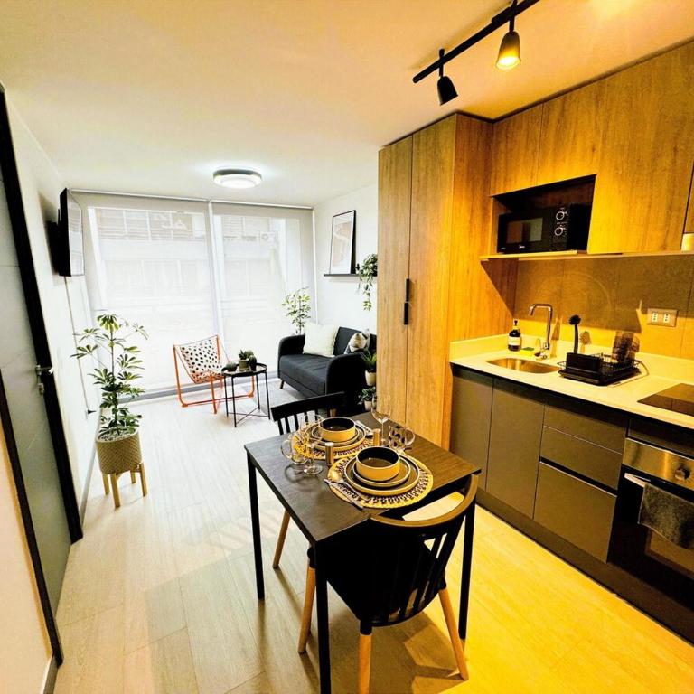 Fully Equipped Apartment in Santiago - One-Bedroom Apartment - 5