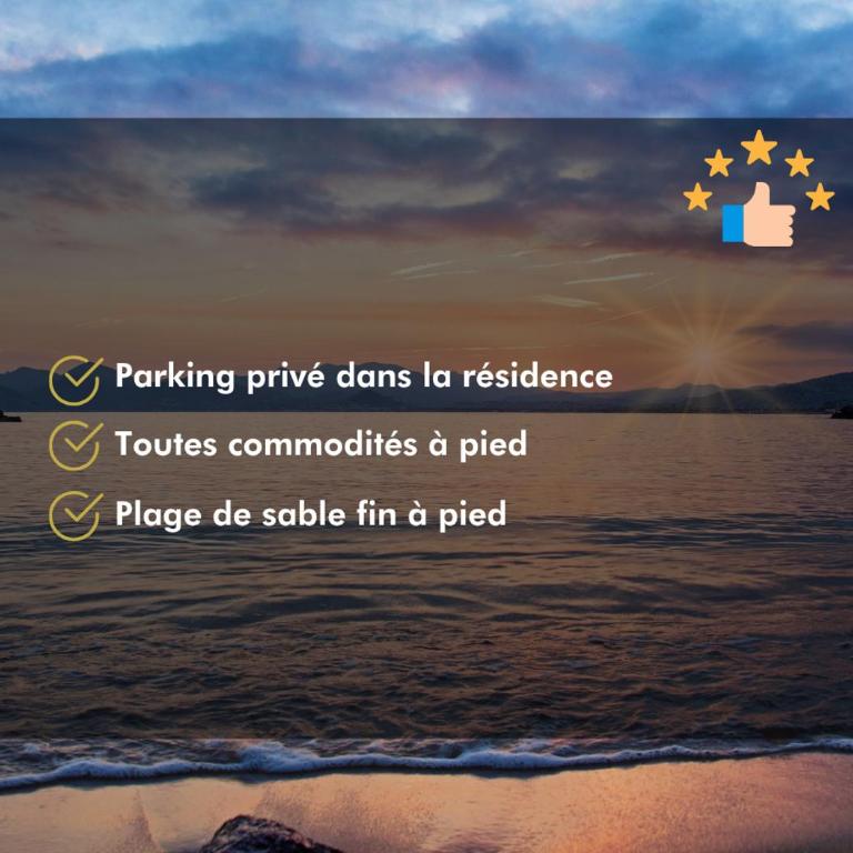 L'instant Nadir 5p 2 pas Port Fréjus garage wifi - Apartamento de 2 dormitorios - 42