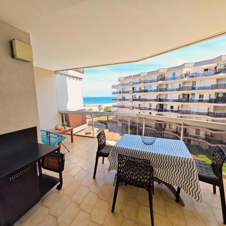 Studio Cabine Rénové - 5 Pers - Vue Mer - Canet-en-Roussillon - FR-1-794-169 - Apartment - 10