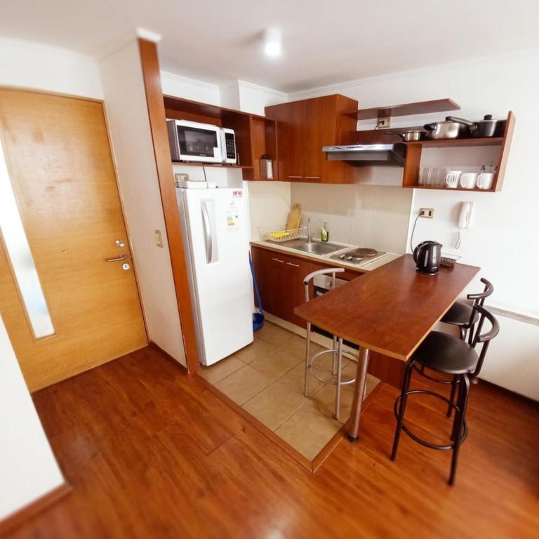 Metroapart 5 un min metro La Moneda - One-Bedroom Apartment - 6