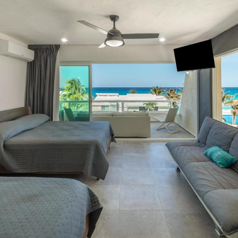 Brisas aparthotel en la playa - Apartment mit Meerblick - 8