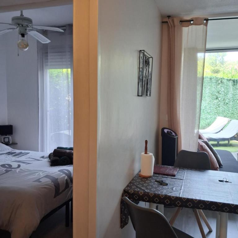 T2 Bord de mer avec jardin et piscine - One-Bedroom Apartment - 27