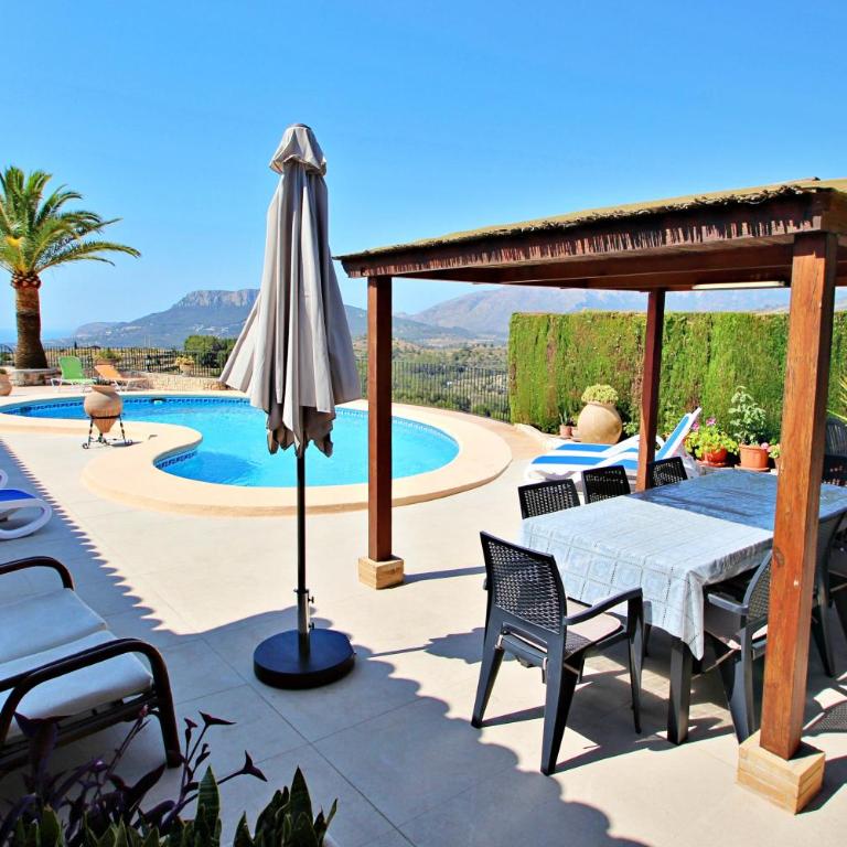 Finca Fantaxat - holiday home with private pool and panoramic views in Benissa - Villa - 9