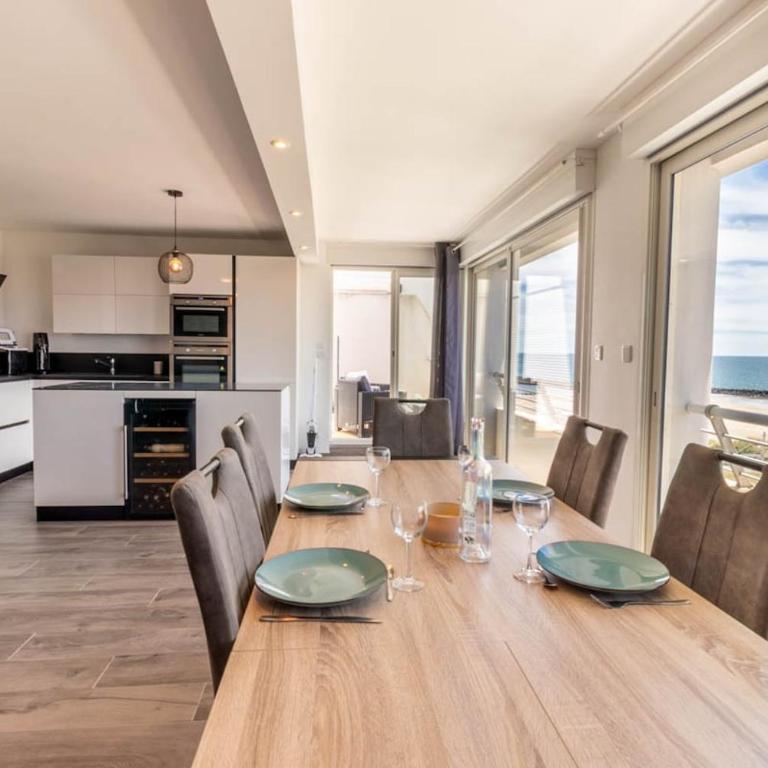 Balta, spacieux T2 vue mer, accès plage immédiat - Apartment mit 1 Schlafzimmer - 3