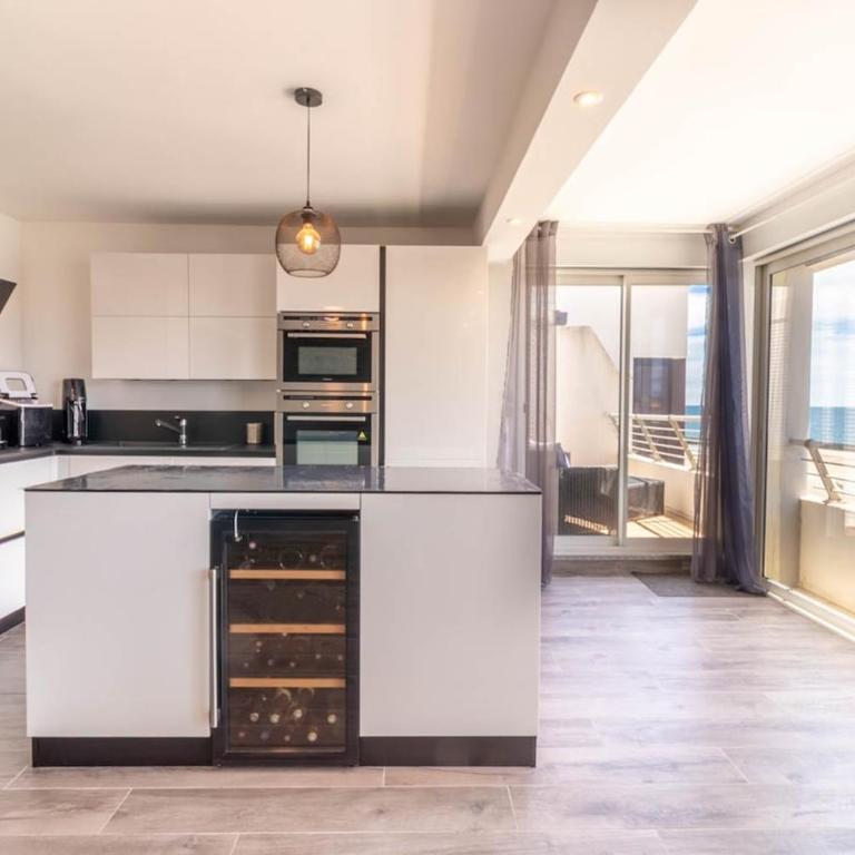 Balta, spacieux T2 vue mer, accès plage immédiat - Apartment mit 1 Schlafzimmer - 11