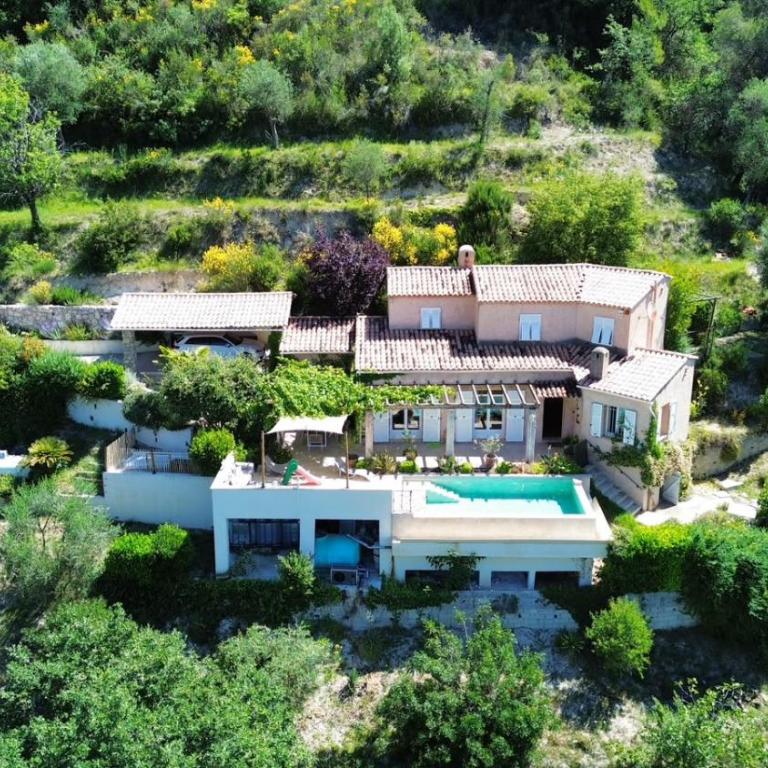 La Casa dela Felicidad Villa piscine privée Près de Nice - Villa con piscina privada - 2