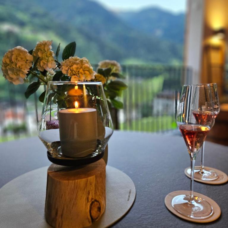 Apartments Feldbauer - Apartment mit 1 Schlafzimmer und Gartenblick - 33