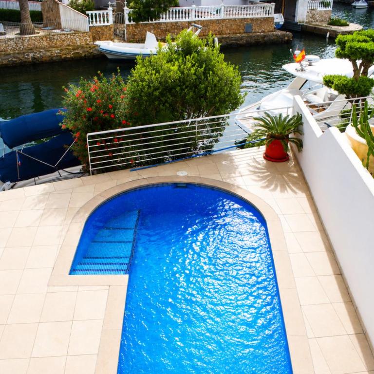 Casa con amarre y piscina privados ref 306 - Maison 3 Chambres - 1