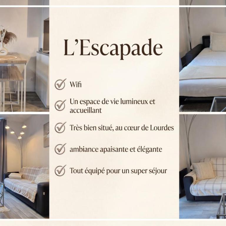 L'escapade-centre ville-wifi-Parking - Appartement 1 Chambre - 20