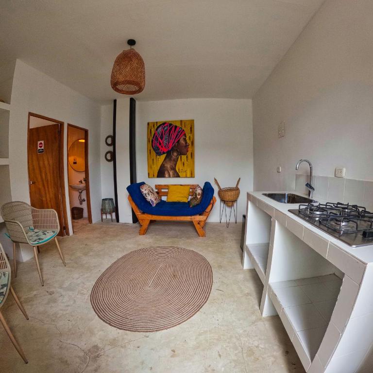 Casa Dharma Origen Barefoot Luxury, Isla de Tierra Bomba - Studio - 1