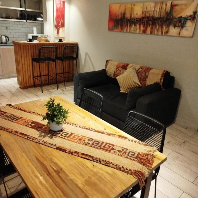Moderno departamento cerca del Parque Gral San Martin - One-Bedroom Apartment - 5