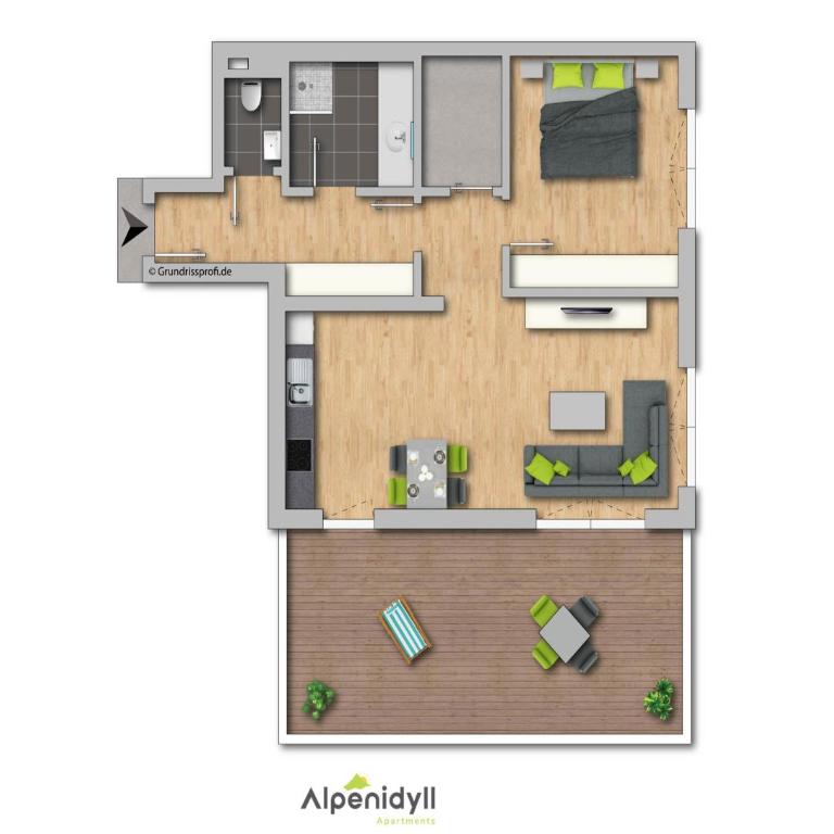Apartment Grimming by Alpenidyll Apartments - Appartement avec Terrasse - 16